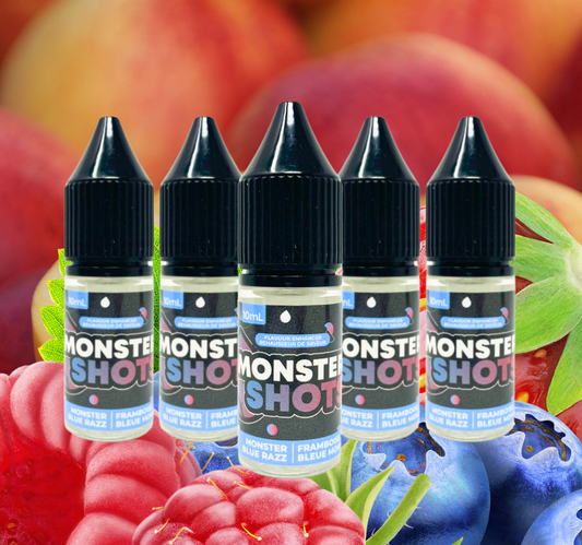 MONSTER SHOTS - Peach Berry - 10ml