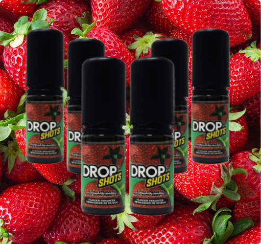 DROP SHOTS  - Strawberry sour Belts - 10ml