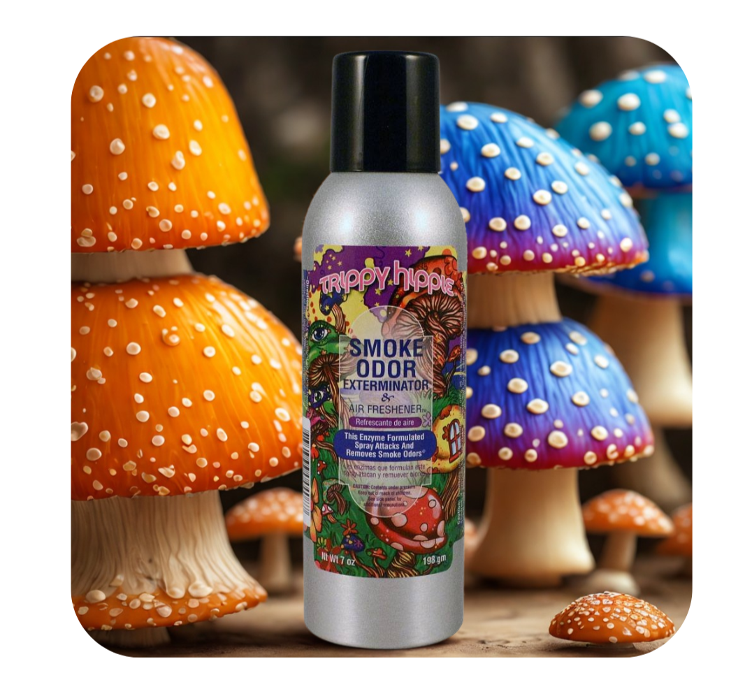 Smoke Odor Exterminator Spray, Trippy Hippie 7 oz