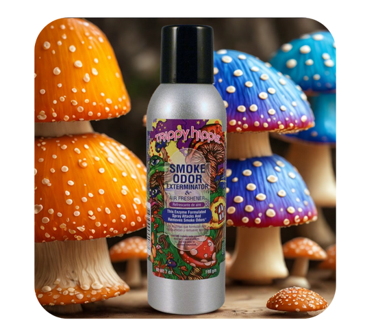 Smoke Odor Exterminator Spray, Trippy Hippie 7 oz